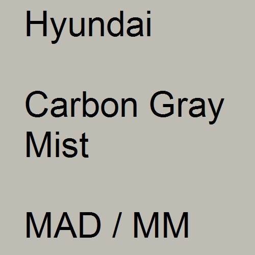 Hyundai, Carbon Gray Mist, MAD / MM.